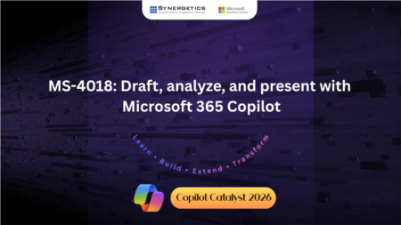 Draft, Analyze, and Present with Microsoft 365 Copilot