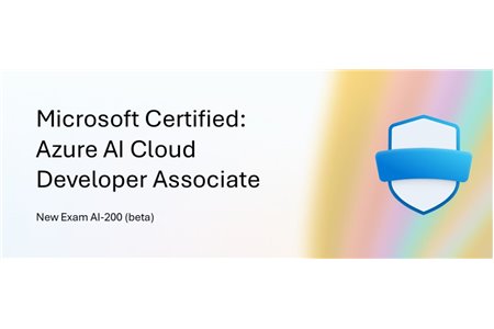 New Microsoft Certified: Azure AI Cloud Developer Associate Certification